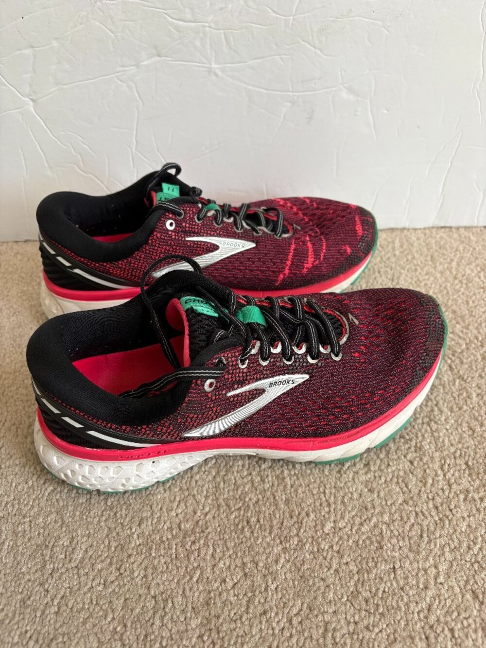 Brooks Ghost 11 Women's Running Shoes Size 8 Purple Pink 1202771D017